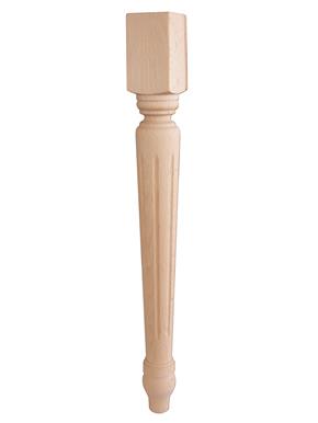 Chair leg in beech wood "ART. ZAFFIRO" 